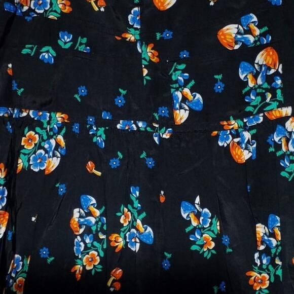 OPENING CEREMONY Womens Black & Multicolored Mini Bubble Skirt Pockets Size 4 - Picture 6 of 11